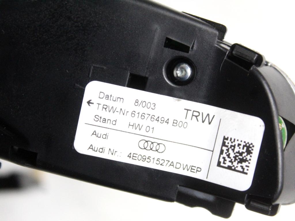 4E0951527ADWEP COMANDI AL VOLANTE MULTIFUNZIONE AUDI A4 8K2 2.0 D 105KW 6M 4P (2008) RICAMBIO USATO