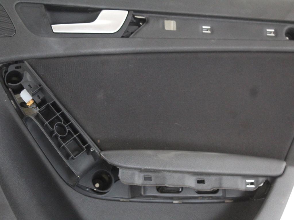 8K0867304DWFA PANNELLO INTERNO PORTA POSTERIORE DESTRA AUDI A4 8K2 2.0 D 105KW 6M 4P (2008) RICAMBIO USATO