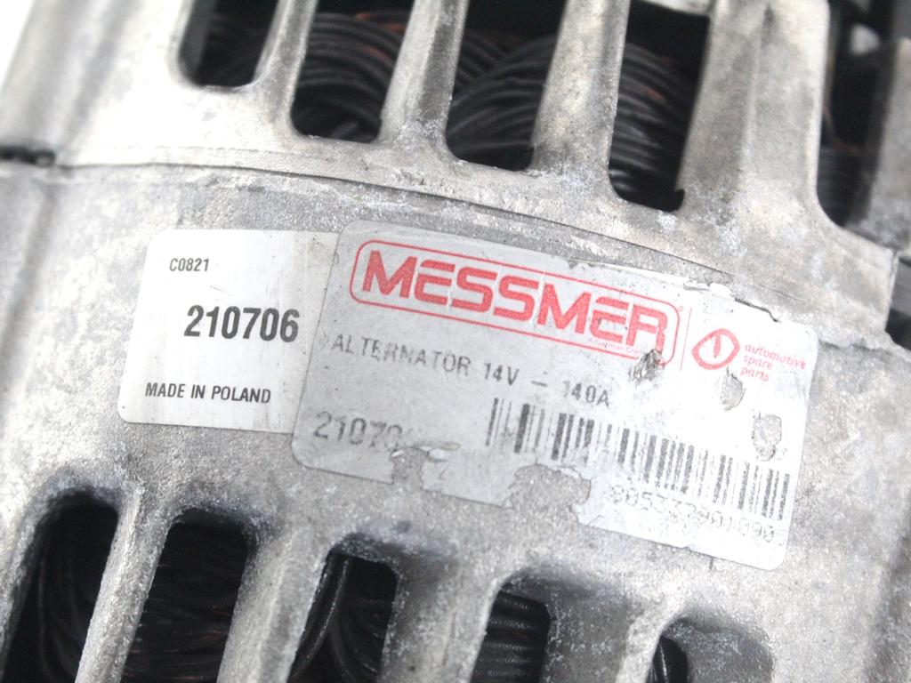 03G903016GX ALTERNATORE AUDI A4 8K2 2.0 D 105KW 6M 4P (2008) RICAMBIO USATO