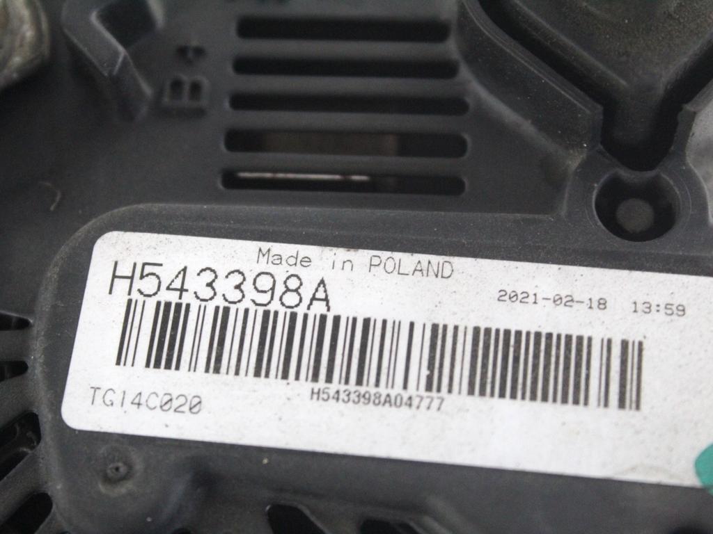 03G903016GX ALTERNATORE AUDI A4 8K2 2.0 D 105KW 6M 4P (2008) RICAMBIO USATO