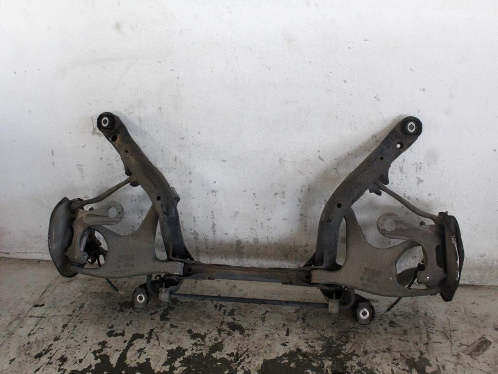 8K0505235AL PONTE ASSALE POSTERIORE AUDI A4 8K2 2.0 D 105KW 6M 4P (2008) RICAMBIO USATO CON MOZZI E FUSELLI