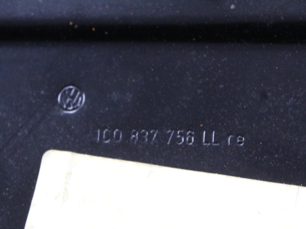 1C0837656C MOTORINO MECCANISMO ALZA-VETRO ALZA-CRISTALLO PORTA ANTERIORE DESTRA VOLKSWAGEN NEW BEETLE 1.9 D 66KW 5M 3P (2002) RICAMBIO USATO