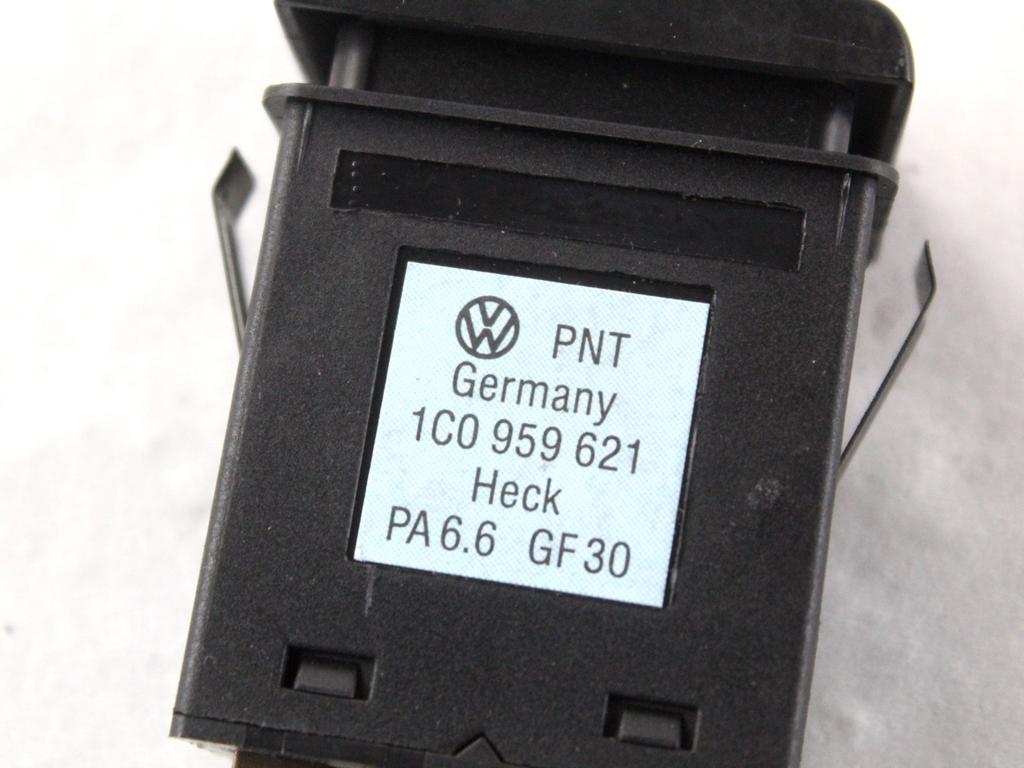 1C0959621 COMANDO INTERRUTTORE LUNOTTO TERMICO VOLKSWAGEN NEW BEETLE 1.9 D 66KW 5M 3P (2002) RICAMBIO USATO