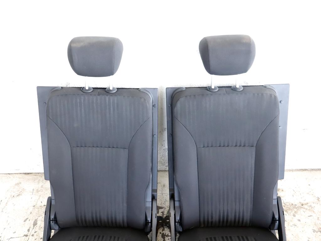 13274069 COPPIA SEDILI POSTERIORI TERZA FILA OPEL ZAFIRA C TOURER 1.6 M 110KW 6M 5P (2013) RICAMBIO USATO 13296724 