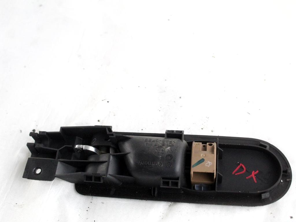 1C1837114 MANIGLIA INTERNA PORTA ANTERIORE DESTRA VOLKSWAGEN NEW BEETLE 1.9 D 66KW 5M 3P (2002) RICAMBIO USATO