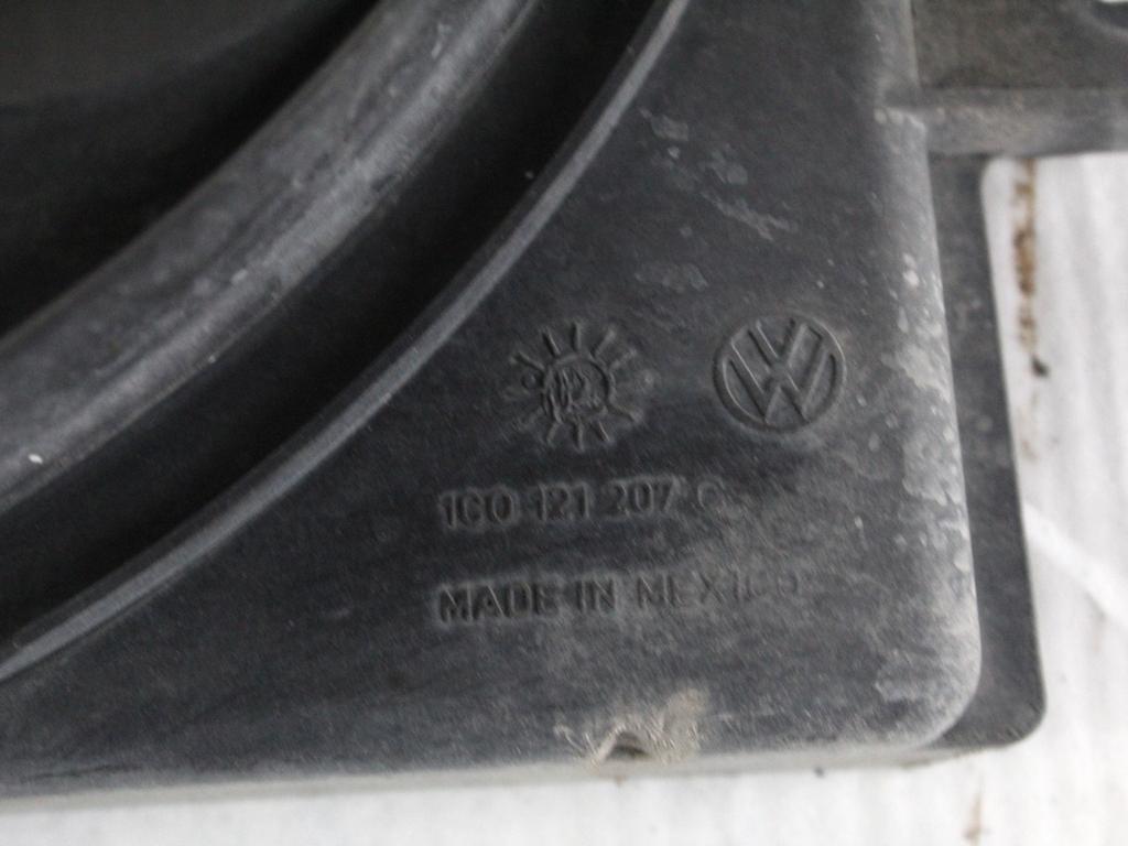 6X0959455C ELETTROVENTOLA VOLKSWAGEN NEW BEETLE 1.9 D 66KW 5M 3P (2002) RICAMBIO USATO
