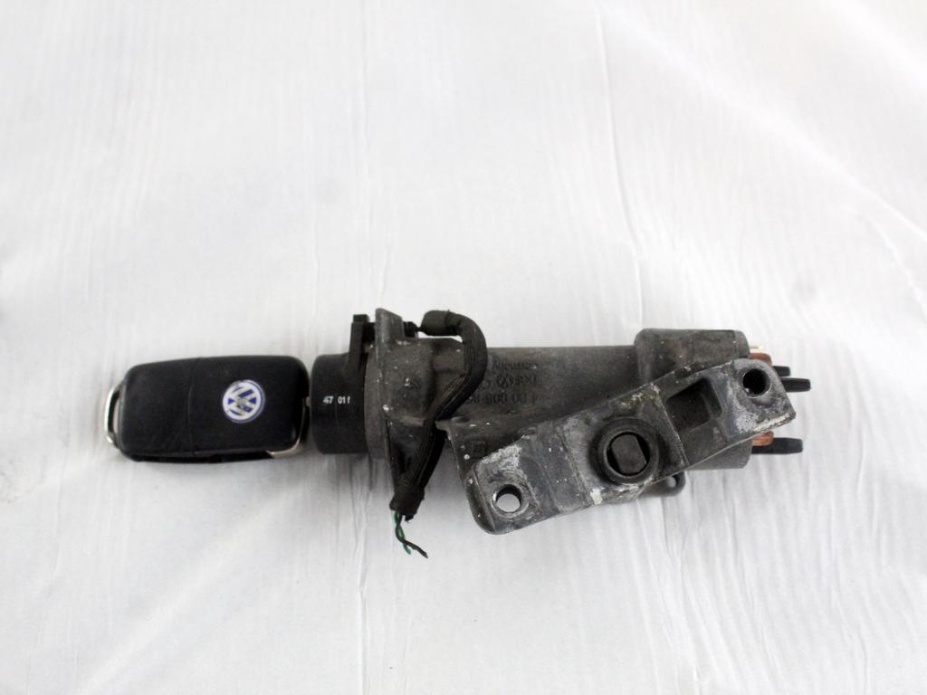 4B0905851C KIT BLOCCHETTI ACCENSIONE APERTURA CON CHIAVE VOLKSWAGEN NEW BEETLE 1.9 D 66KW 5M 3P (2002) RICAMBIO USATO