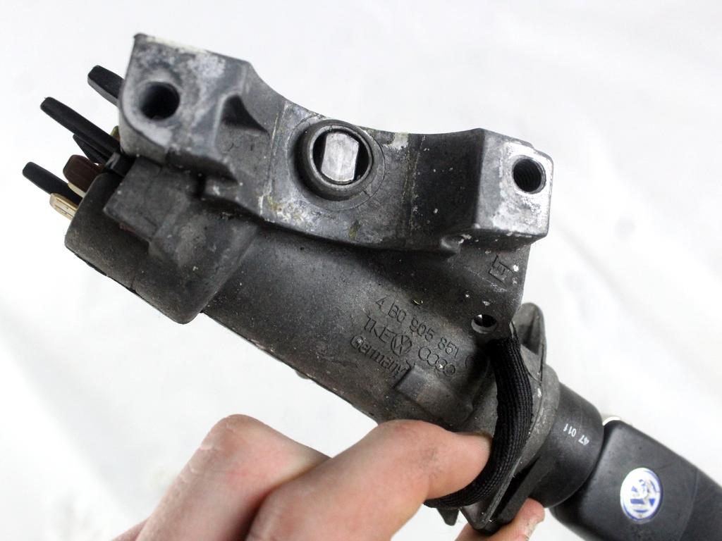 4B0905851C KIT BLOCCHETTI ACCENSIONE APERTURA CON CHIAVE VOLKSWAGEN NEW BEETLE 1.9 D 66KW 5M 3P (2002) RICAMBIO USATO