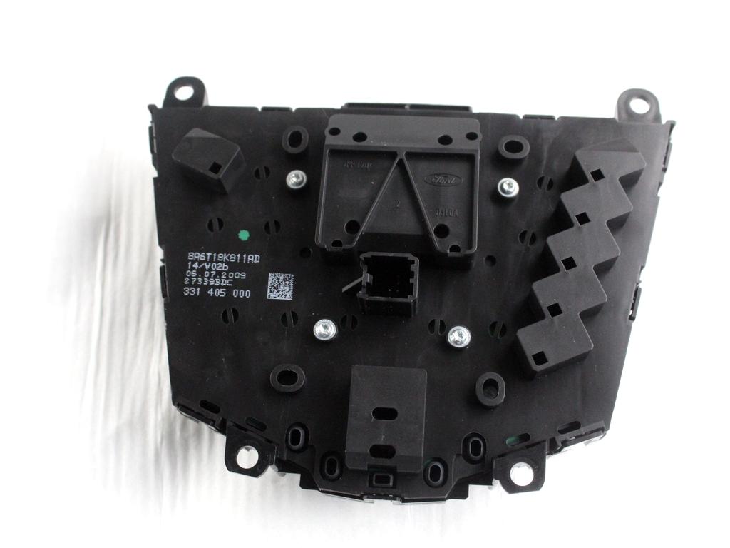 8A6T-18K811-AD GRUPPO DI COMANDO AUTORADIO FORD FIESTA 1.4 G 71KW 5M 3P (2009) RICAMBIO USATO
