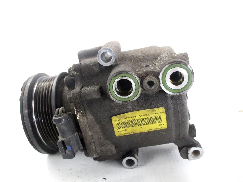 8V51-19D629-EF COMPRESSORE CLIMATIZZATORE CLIMA A/C FORD FIESTA 1.4 G 71KW 5M 3P (2009) RICAMBIO USATO