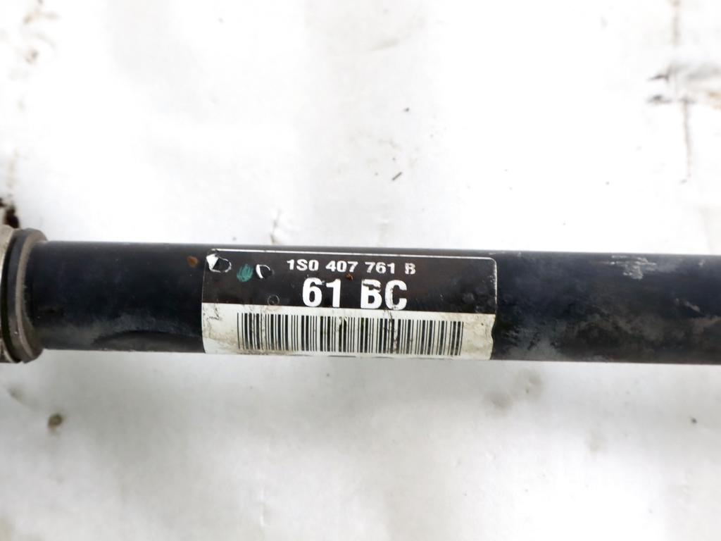 1S0407761B SEMIASSE SEMIALBERO ANTERIORE SINISTRO VOLKSWAGEN UP 1.0 M 50KW 5M 5P (2013) RICAMBIO USATO