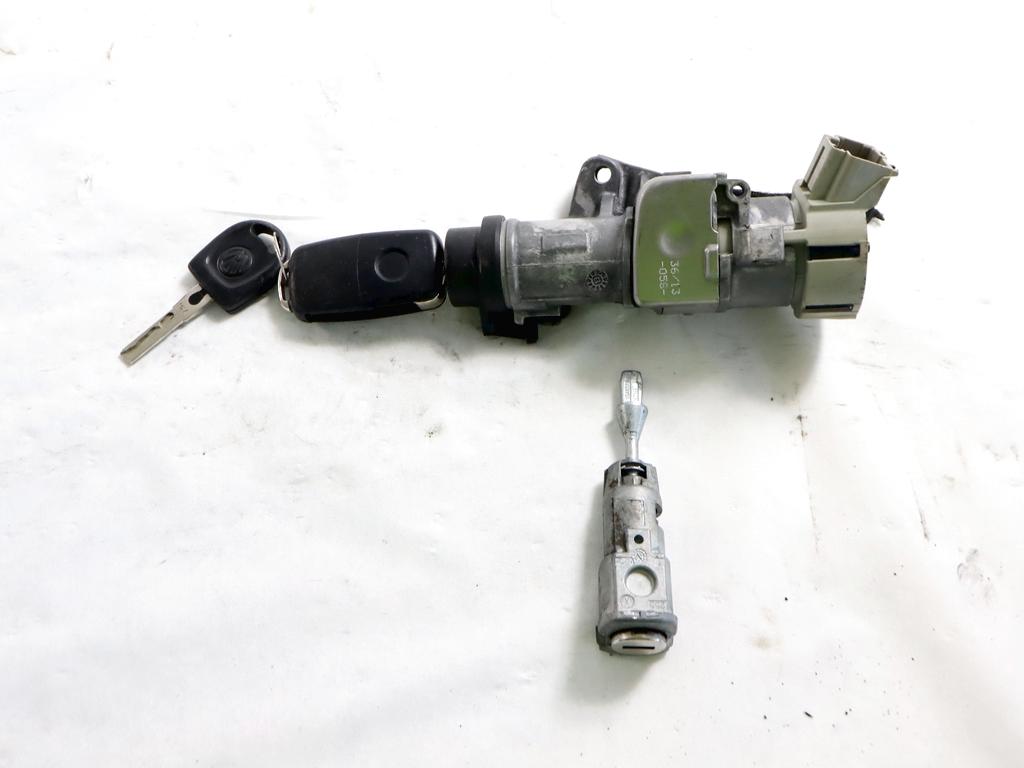 6R0905851B BLOCCHETTO ACCENSIONE AVVIAMENTO CON CHIAVE E SERRATURE VOLKSWAGEN UP 1.0 M 50KW 5M 5P (2013) RICAMBIO USATO