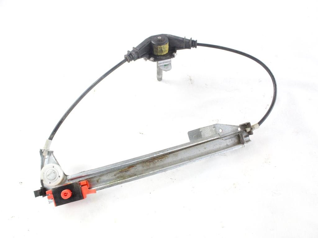 51723323 MECCANISMO ALZA-VETRO ALZA-CRISTALLO PORTA POSTERIORE DESTRA MANUALE FIAT GRANDE PUNTO 1.2 B 48KW 5M 5P (2008) RICAMBIO USATO