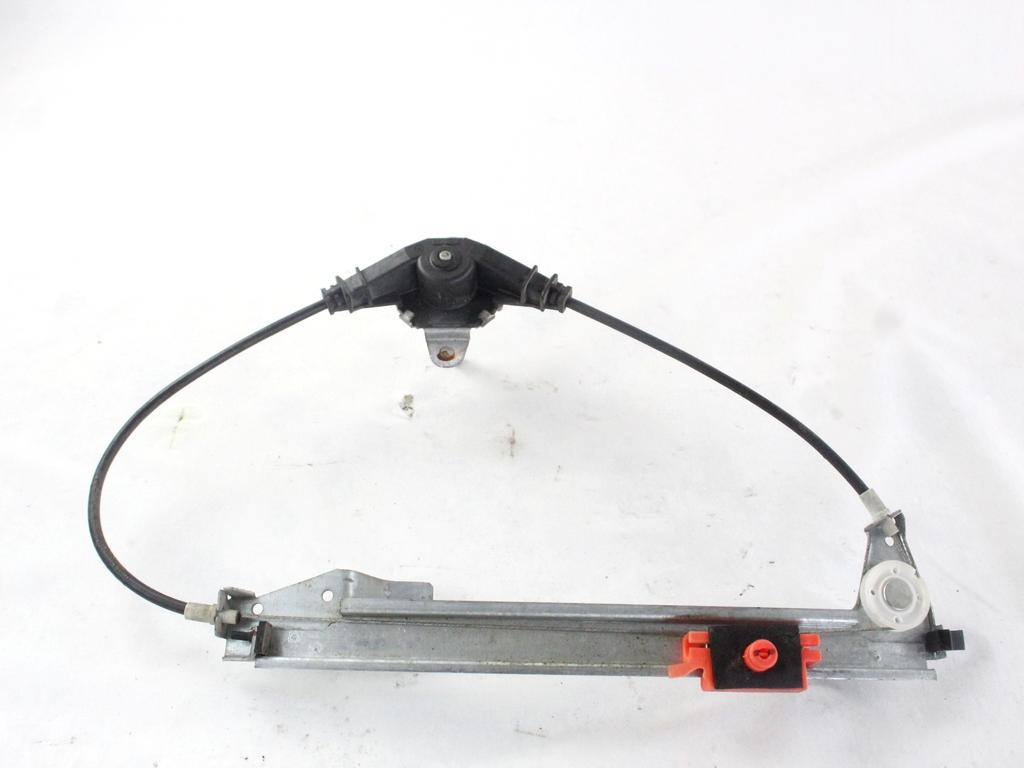 51723324 MECCANISMO ALZA-VETRO ALZA-CRISTALLO PORTA POSTERIORE SINISTRA MANUALE FIAT GRANDE PUNTO 1.2 B 48KW 5M 5P (2008) RICAMBIO USATO