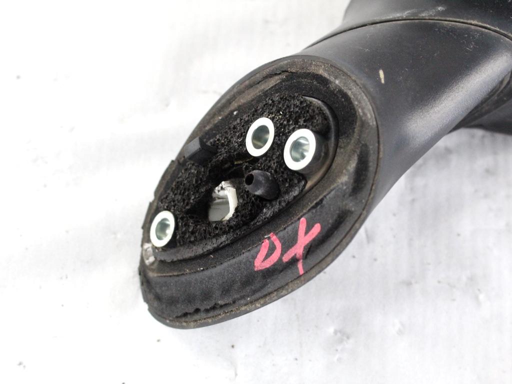 735465558 SPECCHIETTO RETROVISORE ESTERNO DESTRO CONNETTORE 3 PIN FIAT GRANDE PUNTO 1.2 B 48KW 5M 5P (2008) RICAMBIO USATO SENZA CALOTTA
