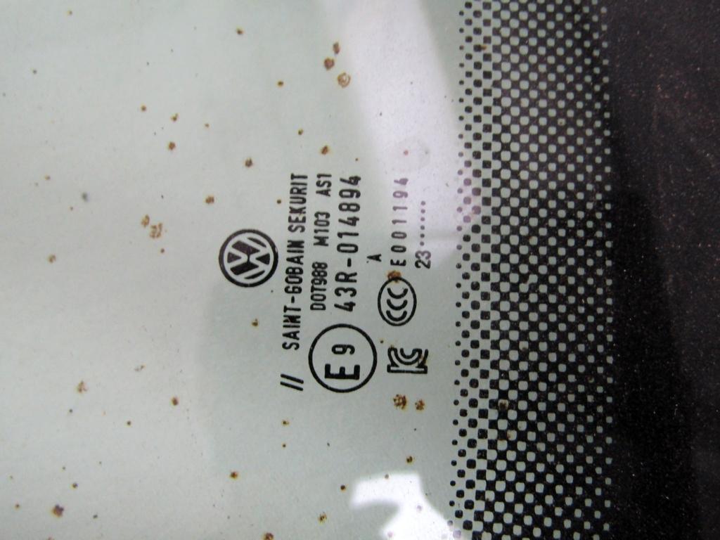 2GA845011AF PARABREZZA ANTERIORE VOLKSWAGEN T-ROC CABRIOLET 1.0 B 81KW 6M 5P (2021) RICAMBIO USATO