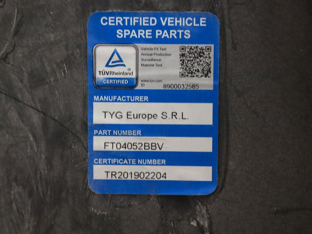 71777639 PARAURTI POSTERIORE FIAT 500 1.2 B 51KW 5M 3P (2012) RICAMBIO NUOVO GRAFFIATO