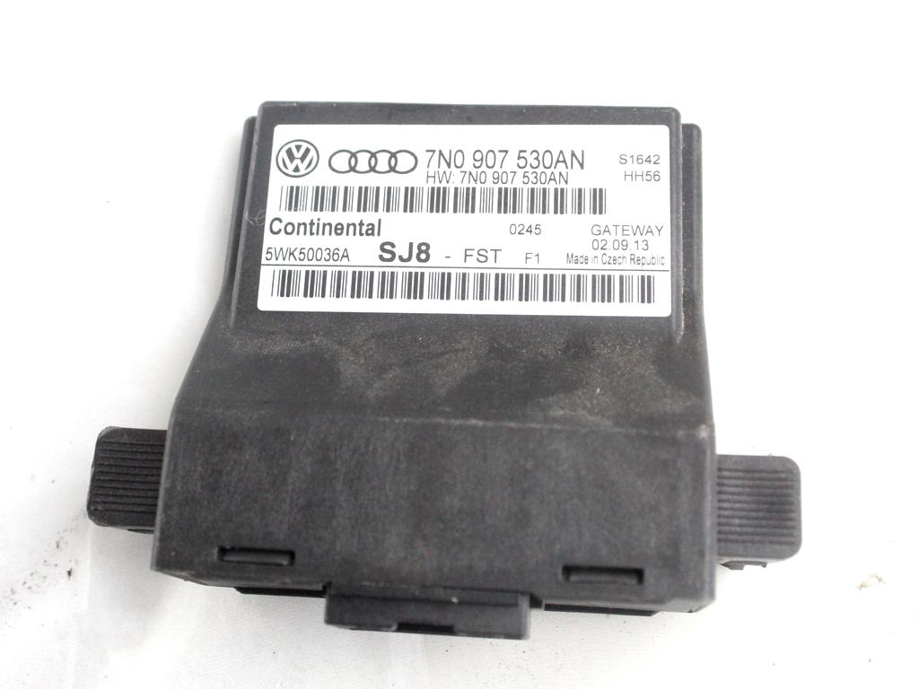 7N0907530AN CENTRALINA GATEWAY VOLKSWAGEN PASSAT SW 1.4 M 110KW AUT 5P (2013) RICAMBIO USATO