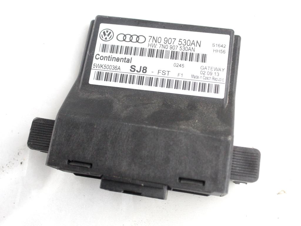 7N0907530AN CENTRALINA GATEWAY VOLKSWAGEN PASSAT SW 1.4 M 110KW AUT 5P (2013) RICAMBIO USATO