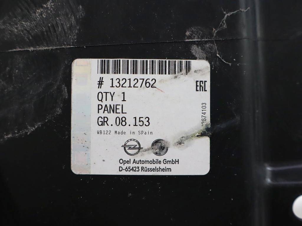 13212762 PARASALE PARASASSI ANTERIORE DESTRO OPEL MERIVA A 1.4 G 66KW 5M 5P (2009) RICAMBIO USATO 