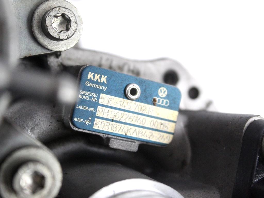 03C145702R TURBINA TURBOCOMPRESSORE VOLKSWAGEN PASSAT SW 1.4 M 110KW AUT 5P (2013) RICAMBIO USATO