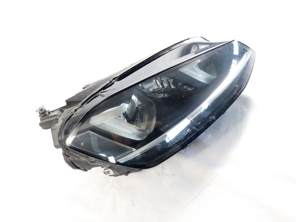 5G1941754 FARO FANALE ANTERIORE DESTRO VOLKSWAGEN GOLF 7.5 1.4 M 81KW 6M 5P (2018) RICAMBIO USATO SUPPORTO DANNEGGIATO