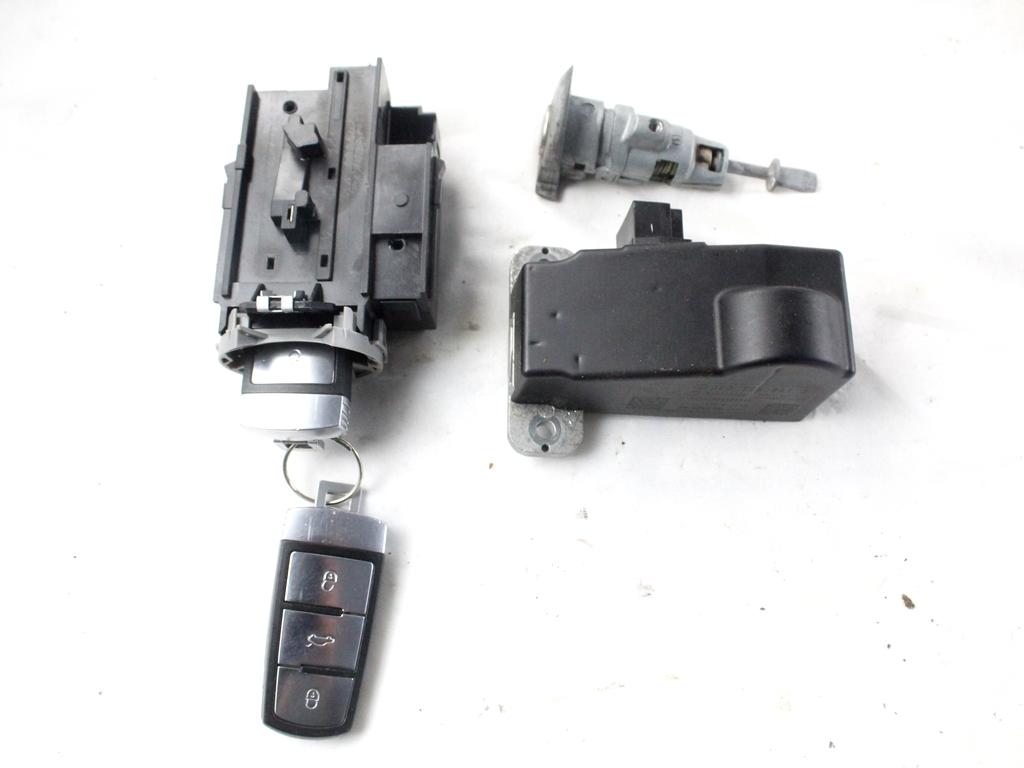 3C0905843AE KIT BLOCCHETTI ACCENSIONE APERTURA CON CHIAVE VOLKSWAGEN PASSAT SW 1.4 M 110KW AUT 5P (2013) RICAMBIO USATO