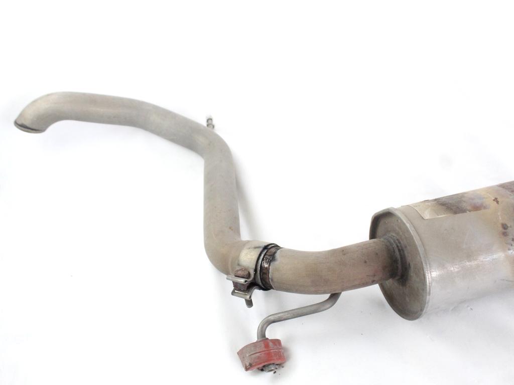 3C0253411BE MARMITTA TUBO DI SCARICO CON SILENZIATORE TERMINALE POSTERIORE VOLKSWAGEN PASSAT SW 1.4 M 110KW AUT 5P (2013) RICAMBIO USATO