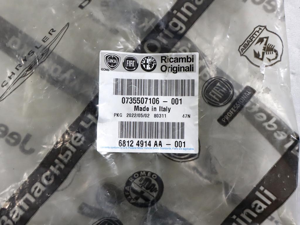 735500138 MASCHERINA RIVESTIMENTO FENDINEBBIA PARAURTI ANTERIORE LATO DESTRO FIAT PUNTO 1.2 B 51KW 5M 5P (2016) RICAMBIO NUOVO