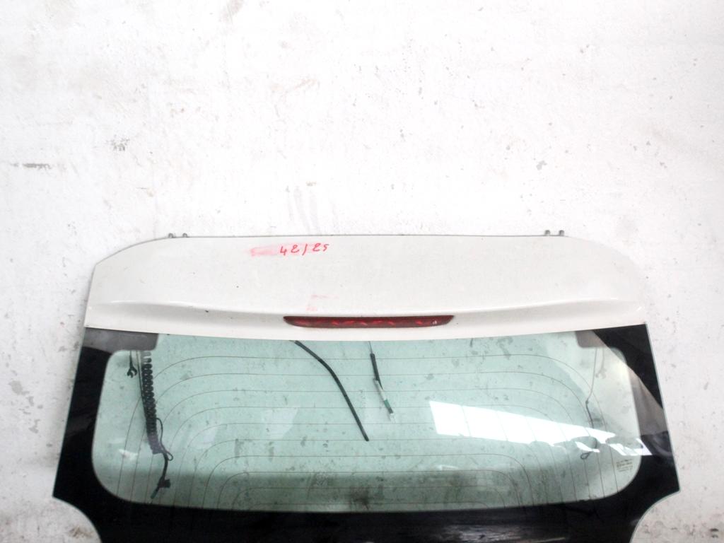 B001129480 PORTELLONE COFANO POSTERIORE BAULE CITROEN C1 1.0 B 51KW 5M 5P (2015) RICAMBIO USATO CON LUNOTTO TERMICO