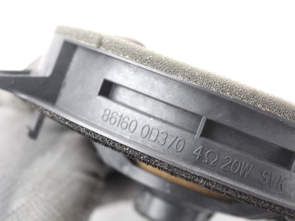 86160-0D370 CASSA ALTOPARLANTE PORTA CITROEN C1 1.0 B 51KW 5M 5P (2015) RICAMBIO USATO