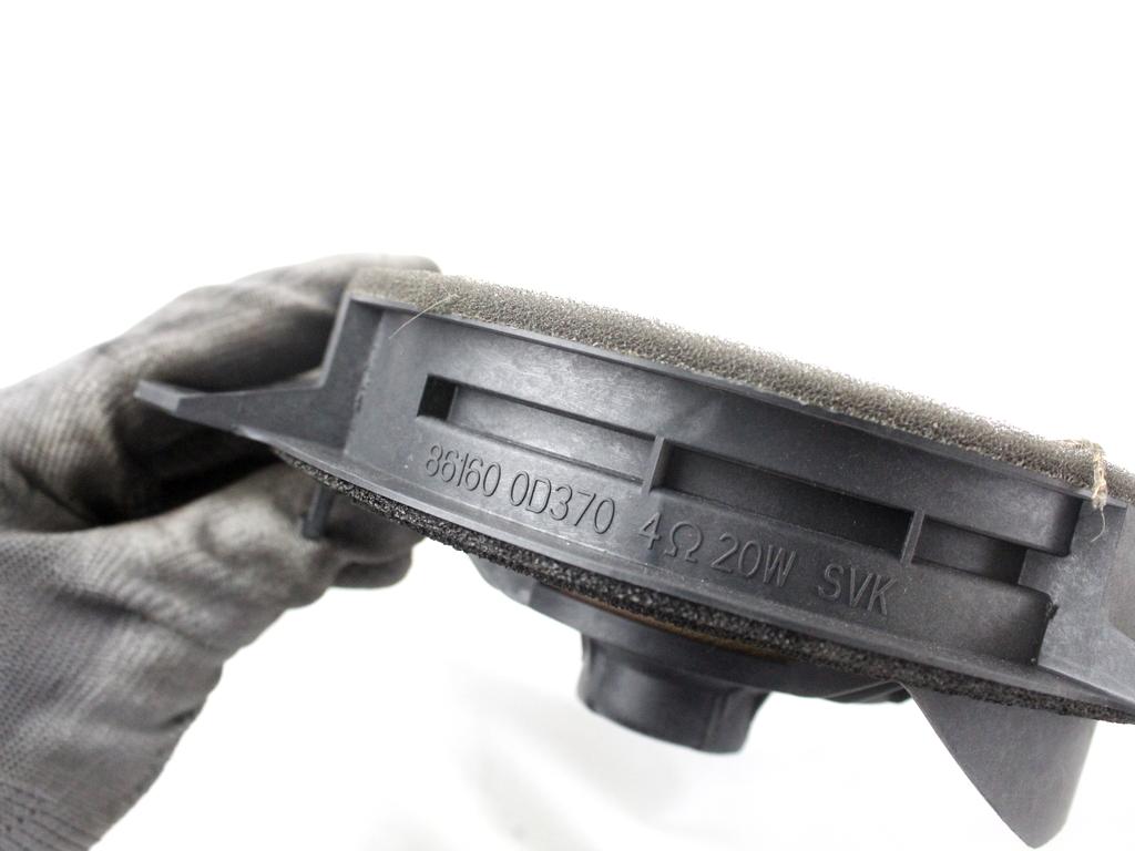 86160-0D370 CASSA ALTOPARLANTE PORTA CITROEN C1 1.0 B 51KW 5M 5P (2015) RICAMBIO USATO