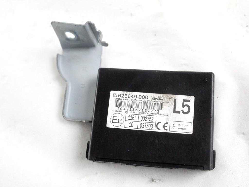 89780-0H030 CENTRALINA IMMOBILIZER CITROEN C1 1.0 B 51KW 5M 5P (2015) RICAMBIO USATO