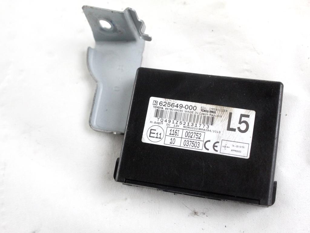 89780-0H030 CENTRALINA IMMOBILIZER CITROEN C1 1.0 B 51KW 5M 5P (2015) RICAMBIO USATO