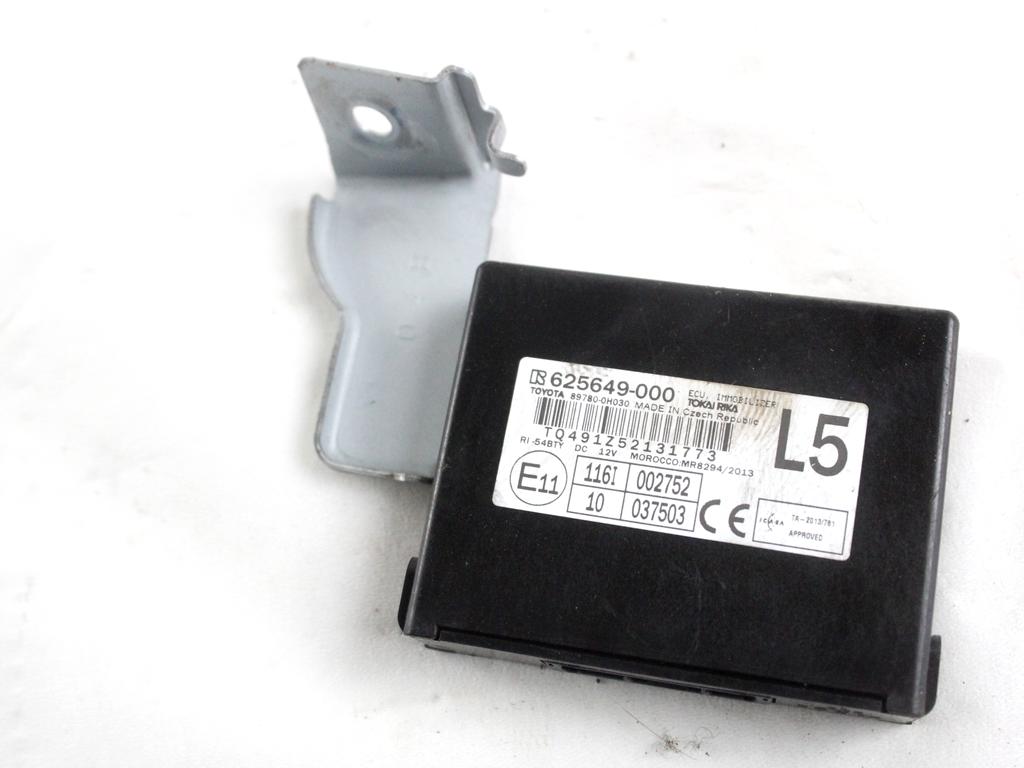 89780-0H030 CENTRALINA IMMOBILIZER CITROEN C1 1.0 B 51KW 5M 5P (2015) RICAMBIO USATO