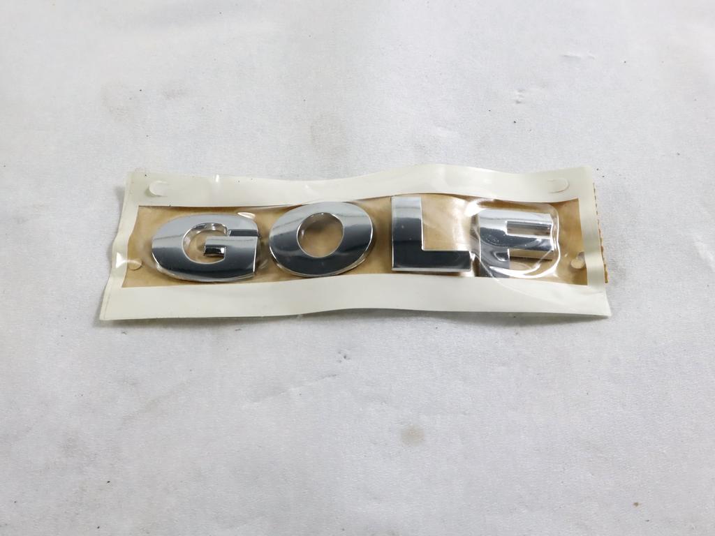 1K6853687 STEMMA FREGIO LOGO EMBLEMA PORTELLONE COFANO POSTERIORE BAULE VOLKSWAGEN GOLF 5 1.9 D 77KW 5M 5P (2005) RICAMBIO NUOVO