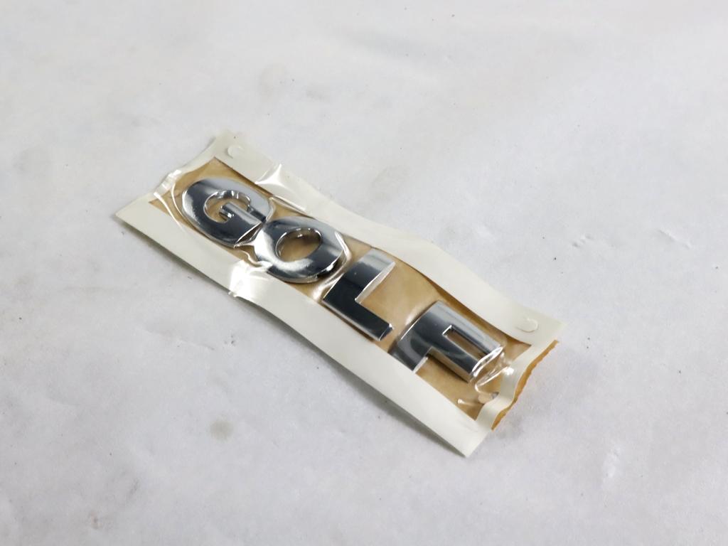 1K6853687 STEMMA FREGIO LOGO EMBLEMA PORTELLONE COFANO POSTERIORE BAULE VOLKSWAGEN GOLF 5 1.9 D 77KW 5M 5P (2005) RICAMBIO NUOVO