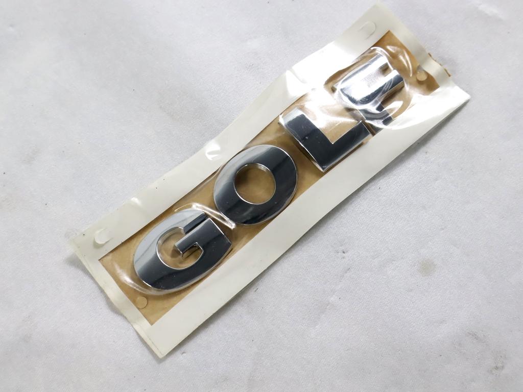 1K6853687 STEMMA FREGIO LOGO EMBLEMA PORTELLONE COFANO POSTERIORE BAULE VOLKSWAGEN GOLF 5 1.9 D 77KW 5M 5P (2005) RICAMBIO NUOVO