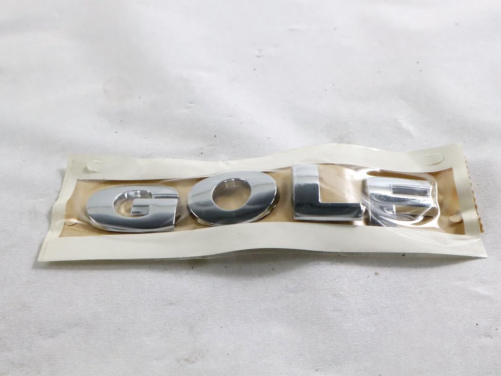 1K6853687 STEMMA FREGIO LOGO EMBLEMA PORTELLONE COFANO POSTERIORE BAULE VOLKSWAGEN GOLF 5 1.9 D 77KW 5M 5P (2005) RICAMBIO NUOVO