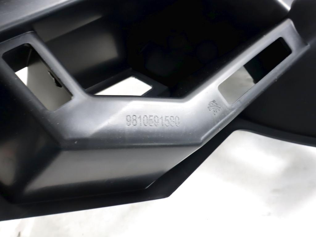 9810591580 STAFFA SUPPORTO PARAURTI POSTERIORE LATO SINISTRO PEUGEOT 3008 2.0 D 110KW AUT 5P (2016) RICAMBIO NUOVO