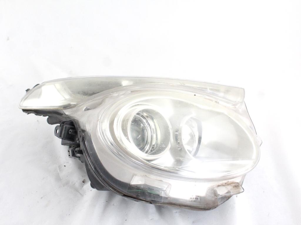 81110-0H170 FARO FANALE ANTERIORE DESTRO CITROEN C1 1.0 B 51KW 5M 5P (2015) RICAMBIO USATO