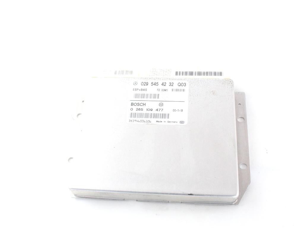 0295454232 CENTRALINA ESP MERCEDES CLASSE A 170 W168 1.7 D 66KW 5M 5P (2000) RICAMBIO USATO 