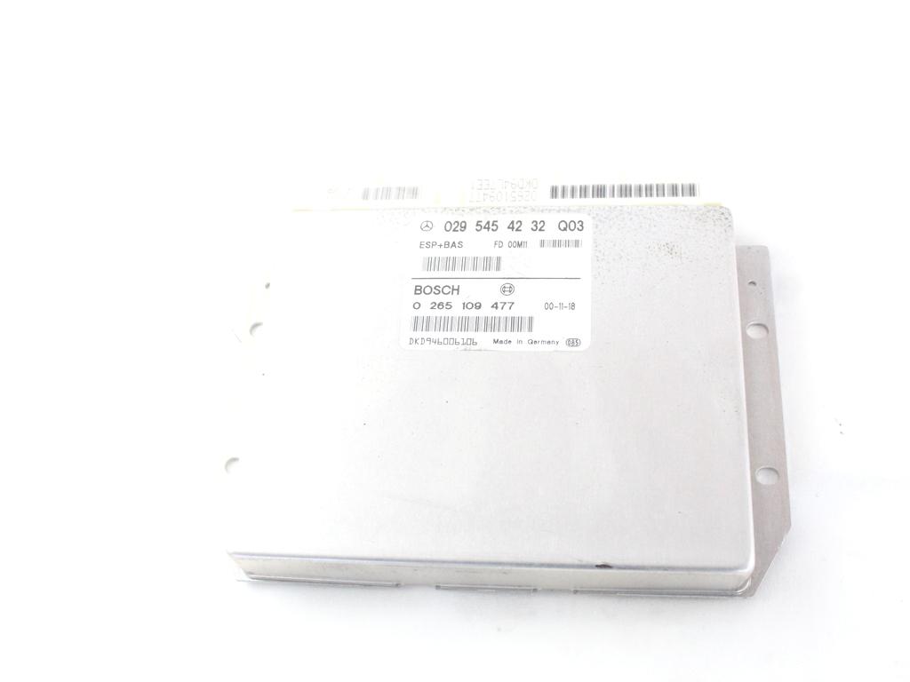 0295454232 CENTRALINA ESP MERCEDES CLASSE A 170 W168 1.7 D 66KW 5M 5P (2000) RICAMBIO USATO 