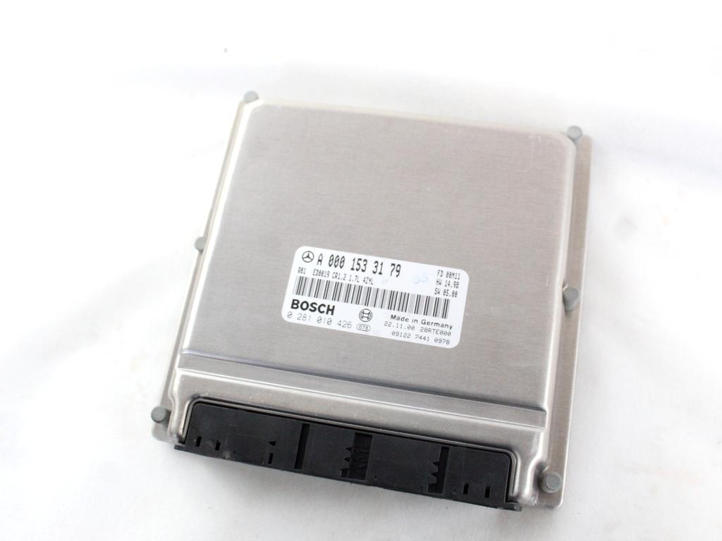 A0001533179 CENTRALINA INIEZIONE MOTORE MERCEDES CLASSE A 170 W168 1.7 D 66KW 5M 5P (2000) RICAMBIO USATO 