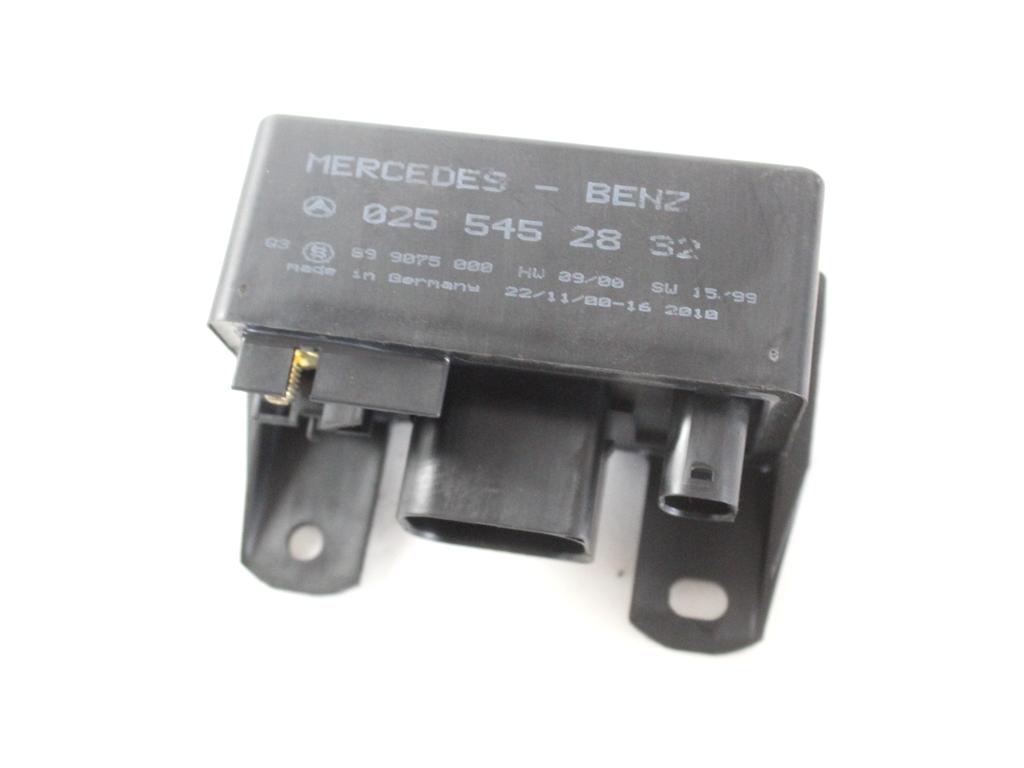 0255452832 CENTRALINA PRERISCALDAMENTO CANDELETTE MERCEDES CLASSE A 170 W168 1.7 D 66KW 5M 5P (2000) RICAMBIO USATO 