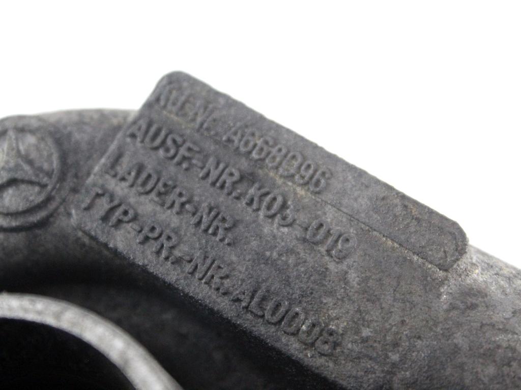 A6680960399 TURBINA TURBOCOMPRESSORE MERCEDES CLASSE A 170 W168 1.7 D 66KW 5M 5P (2000) RICAMBIO USATO