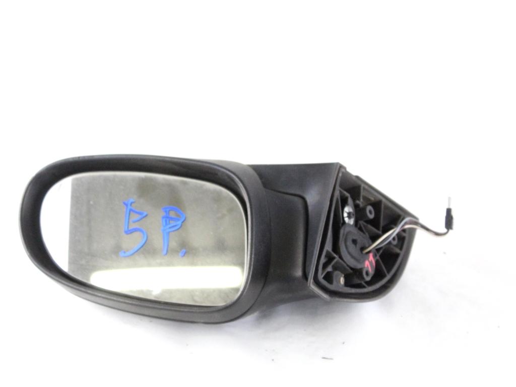 A1688100276 SPECCHIETTO RETROVISORE ESTERNO DESTRO CONNETTORE 5 PIN MERCEDES CLASSE A 170 W168 1.7 D 66KW 5M 5P (2000) RICAMBIO USATO