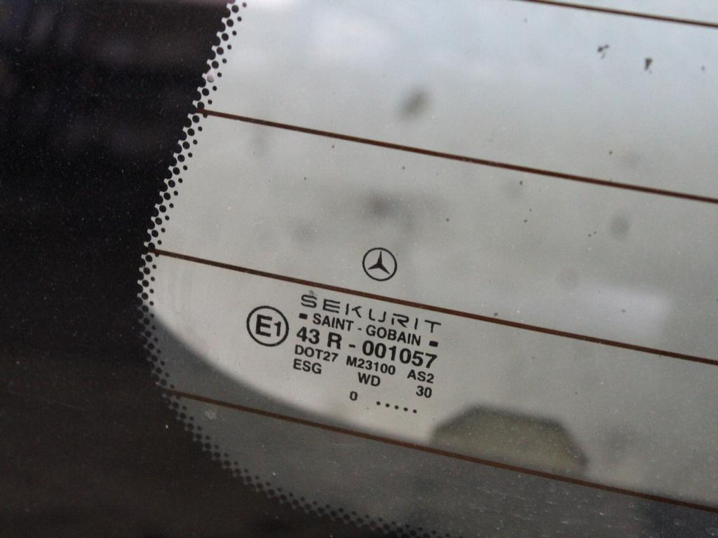 A1687405205 PORTELLONE COFANO POSTERIORE BAULE MERCEDES CLASSE A 170 W168 1.7 D 66KW 5M 5P (2000) RICAMBIO USATO