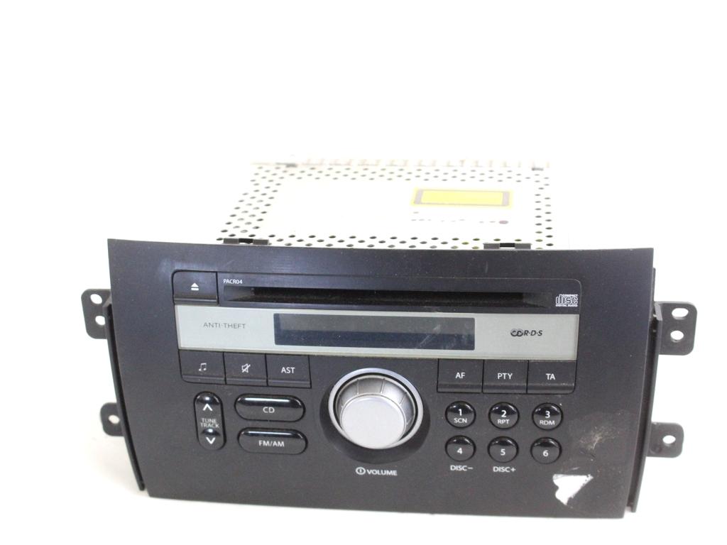 39101-79J0 AUTORADIO FIAT SEDICI 1.6 B 4X4 79KW 5M 5P (2009) RICAMBIO USATO (NON FORNIAMO CODICE AUTORADIO, MA SOLO NUMERO DI TELAIO VEICOLO)