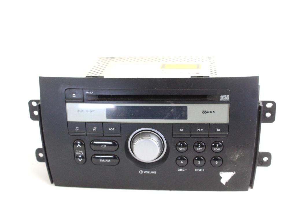 39101-79J0 AUTORADIO FIAT SEDICI 1.6 B 4X4 79KW 5M 5P (2009) RICAMBIO USATO (NON FORNIAMO CODICE AUTORADIO, MA SOLO NUMERO DI TELAIO VEICOLO)